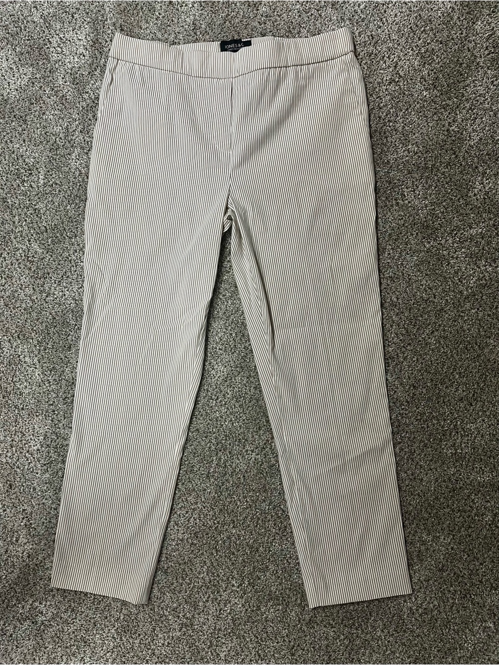 Jones New York Slim Striped Pants